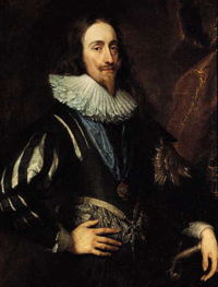 Charles Ier Stuart par Anthony Van Dyck